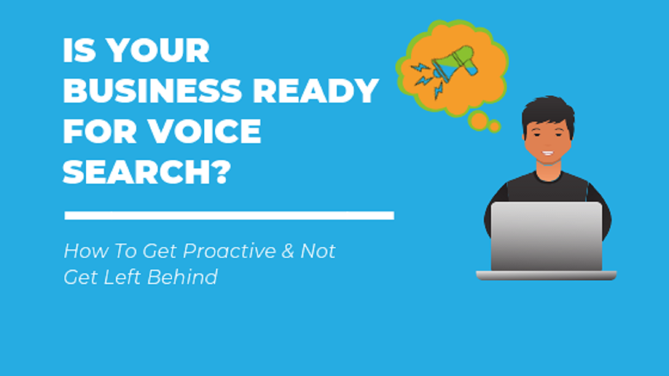 Image blog title text is your business ready for voice search