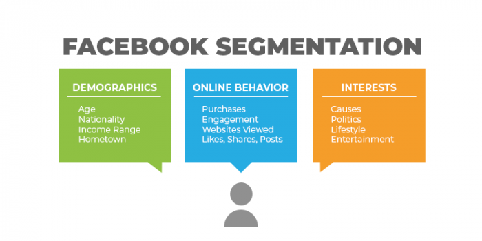 facebook segmentation