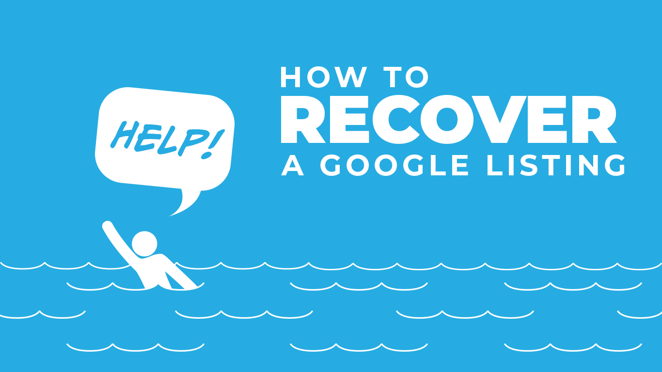 How to recover a Google My Business Listing
