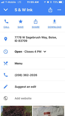 Chadd Harris Screenshot Google Maps Iphone Listing Hit Menu