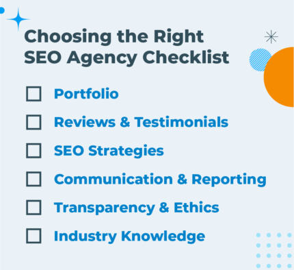 How To Choose The Right Seo Agency Checklist