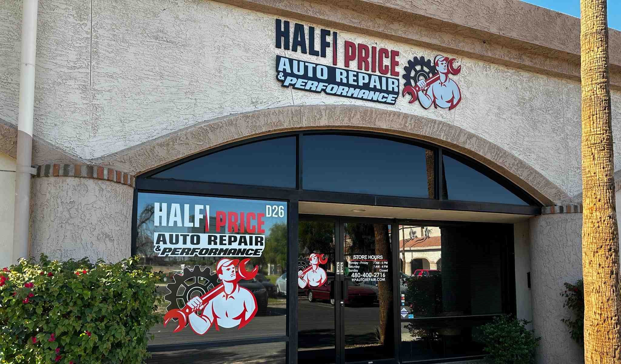 Half Price Auto Repair and BizIQ