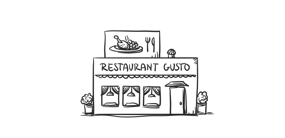 restaurant graphic
