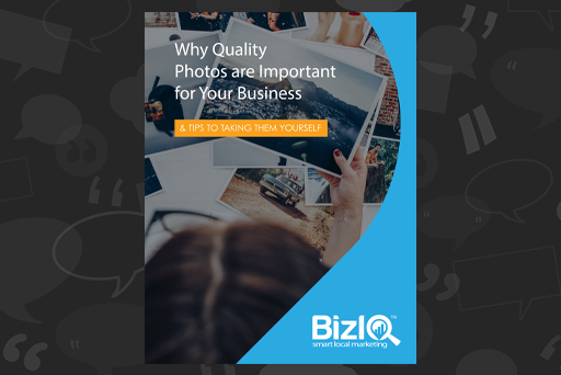 Why Quality Photos Are Important Ebook Website Graphic