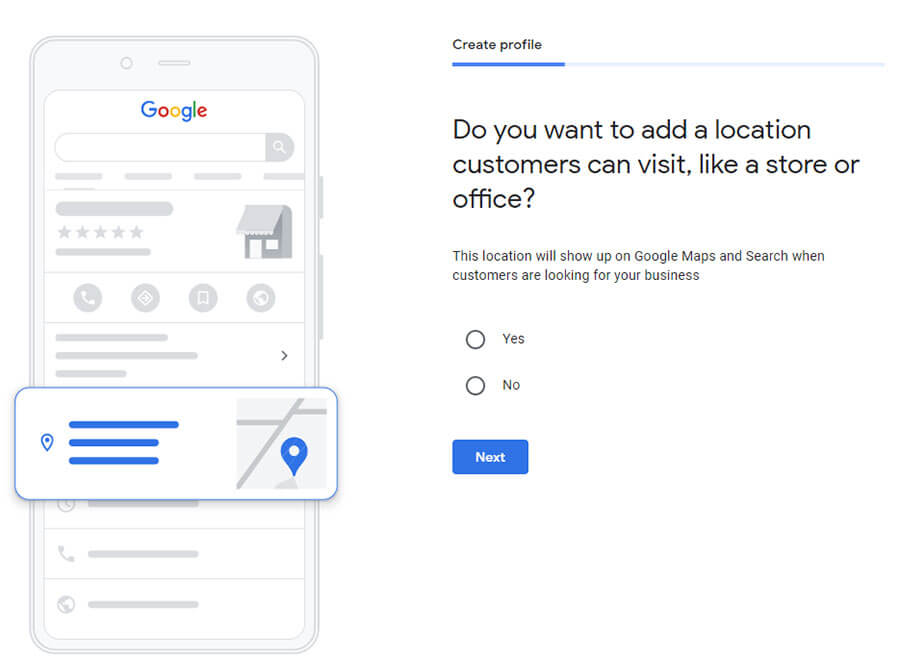 Add Location Google My Business