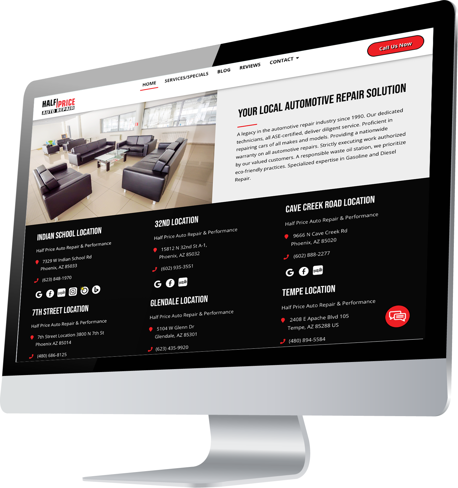 Holloway Construction Website