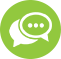 Green Message Comment Icon