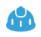 Helmet Icon Blue