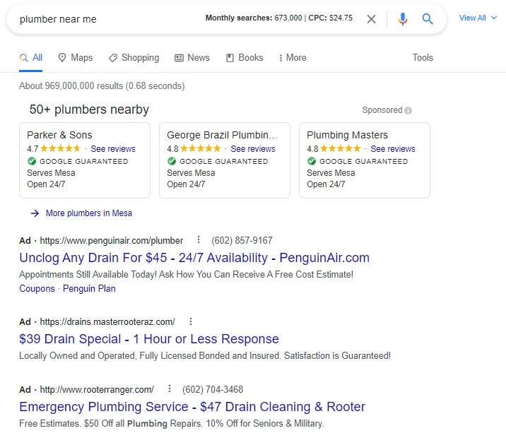 Plumber Search Results 2
