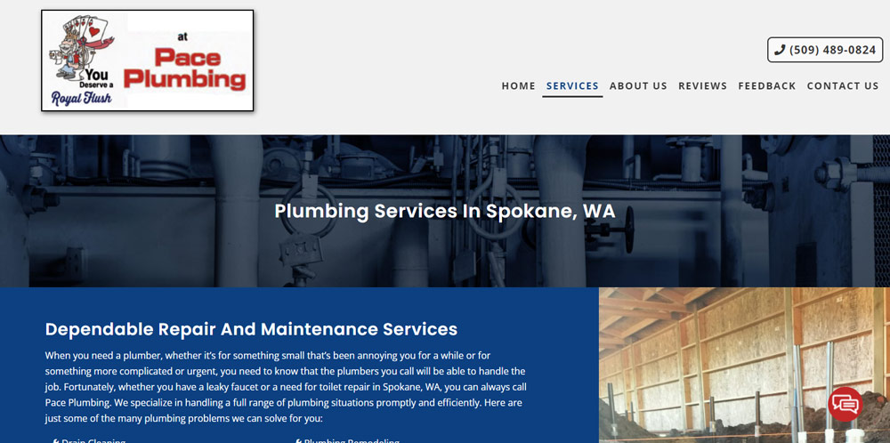 Plumbing Website